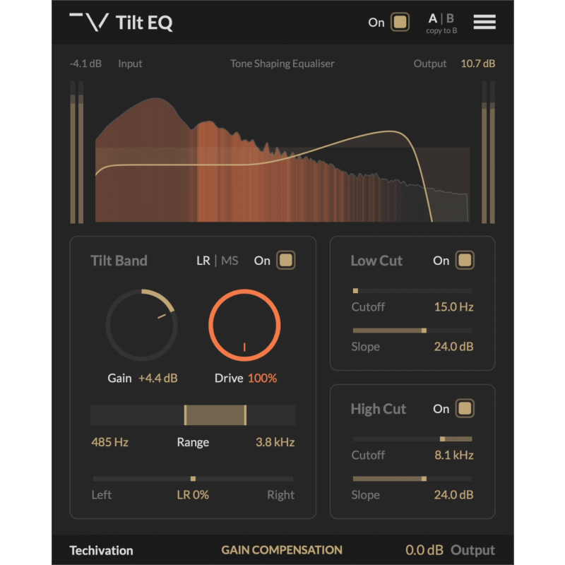 Tilt EQ